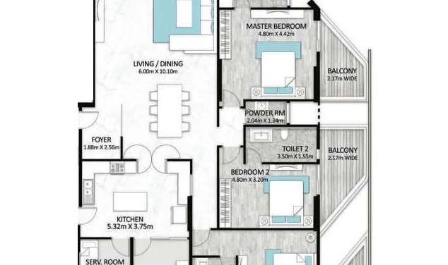 mahindra lifespaces l artista apartment 3 bhk 3544sqft 20212028212002