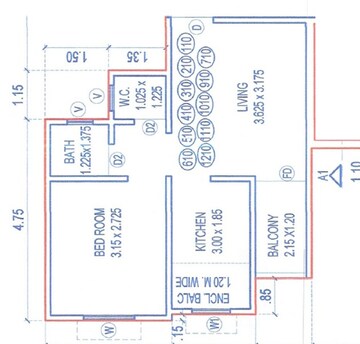  1 BHK Apartment at Maitree Mega City, Dhayari – for Sale