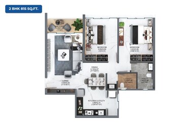  2 BHK Apartment at Majestique Evolvus, Kharadi – for Sale