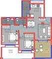 Majestique Landmark Ira 2 BHK Layout