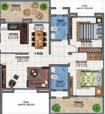 Majestique Landmark Skypark 2 BHK Layout