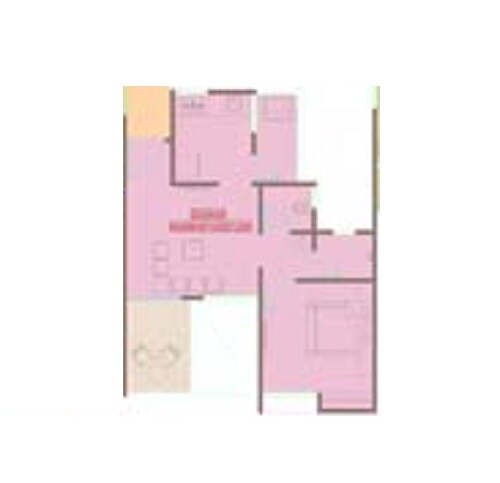 1 BHK 345 Sq. Ft. Apartment