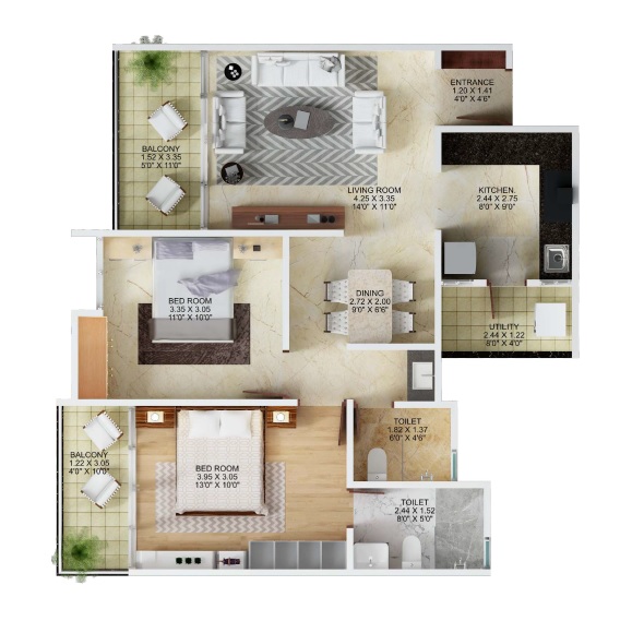 majestique marbella phase 1 apartment 2 bhk 662sqft 20231730161725