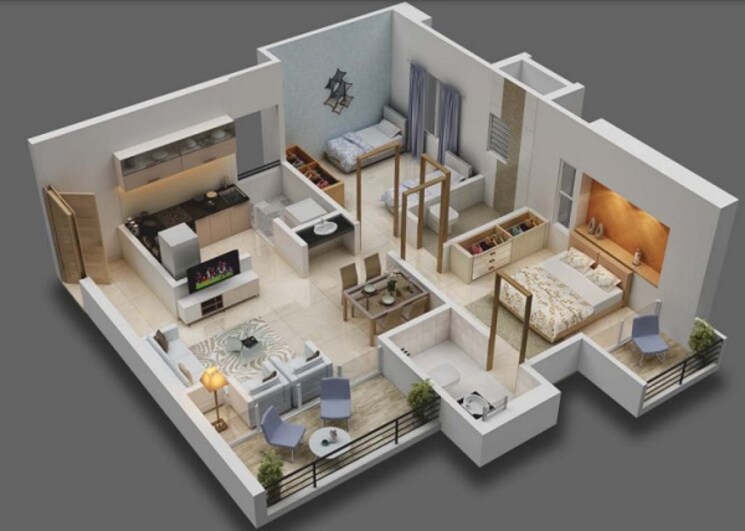 Other, majestique-rhythm-county 2 Bedroom 624 Sq.Ft. Apartment In Handewadi Pune 9254124