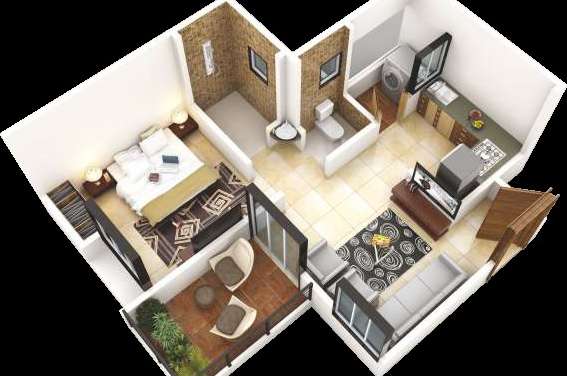 majestique venice apartment 1 bhk 298sqft 20213307163344