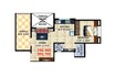 MAK Krish Avenue 1 BHK Layout