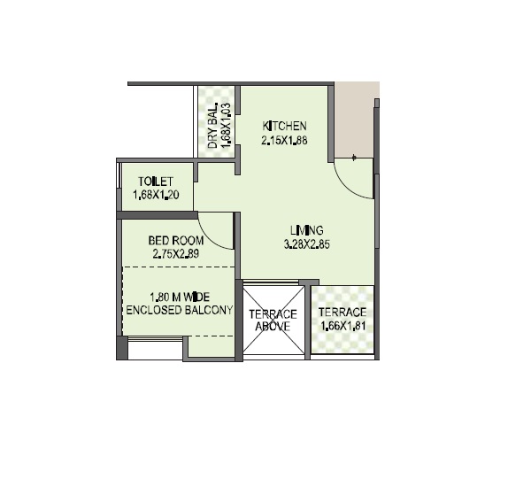 mantra essence apartment 1 bhk 235sqft 20263303003322