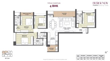  4 BHK Apartment at Mantra Mayfair Residences, Mundhwa – for Sale