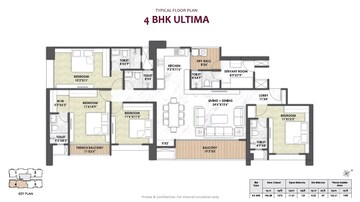  4 BHK Apartment at Mantra Mayfair Residences, Mundhwa – for Sale