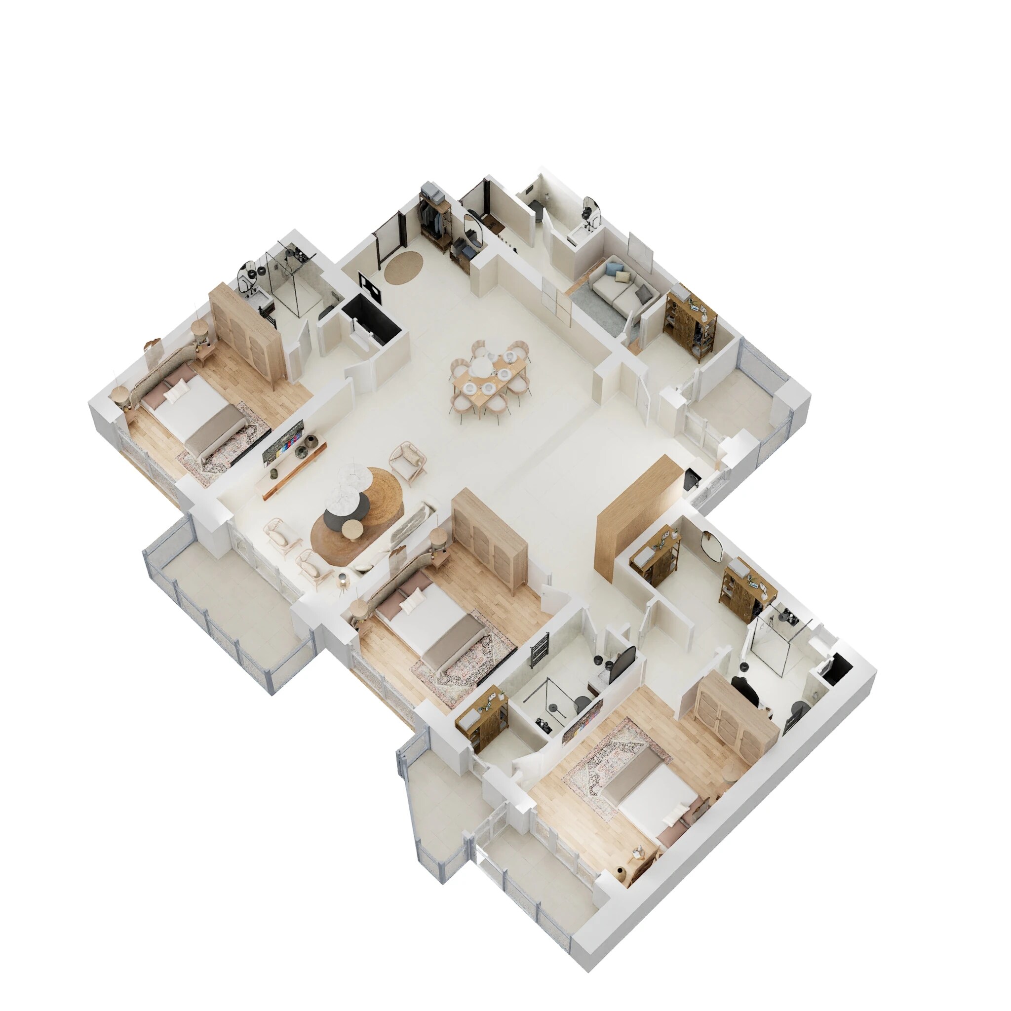 3 BHK 1696 Sq. Ft. Apartment