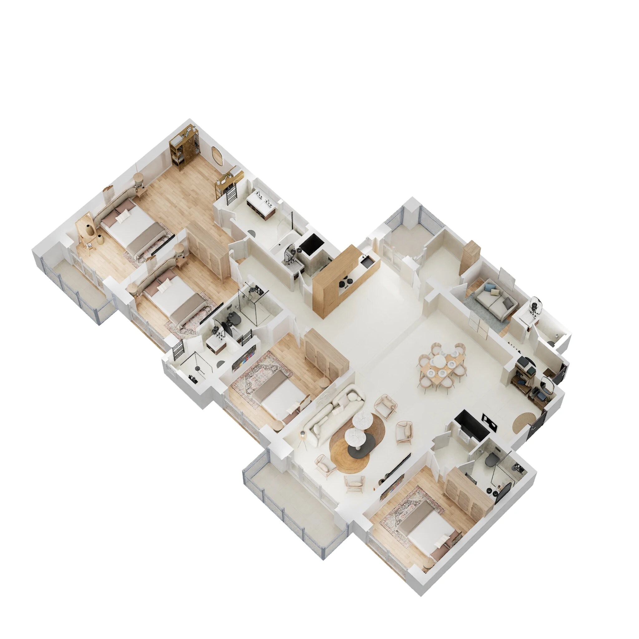 4 BHK 2088 Sq. Ft. Apartment