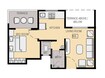 Maple Aapla Ghar Wagholi Annexe 1 BHK Layout