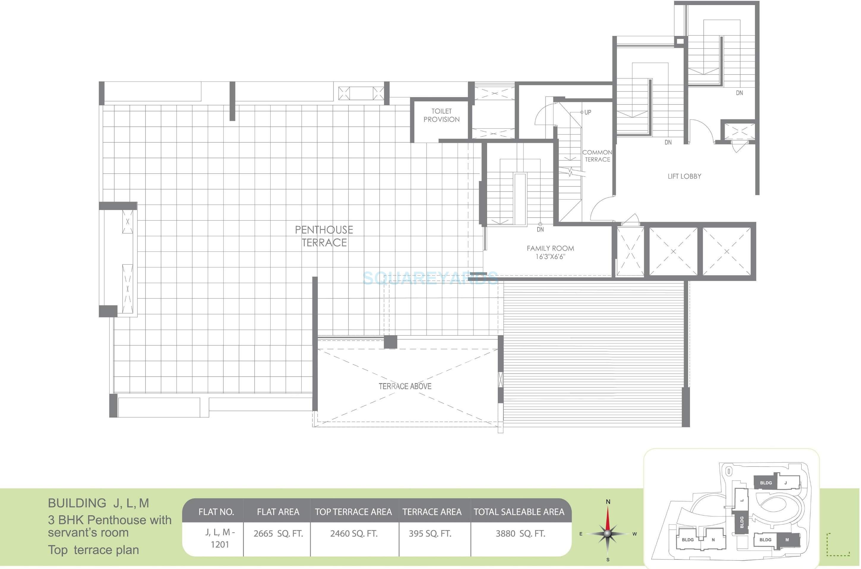 Other, marvel-bounty-2 3 Bedroom 2200 Sq.Ft. Apartment In Hadapsar Pune 8109595