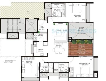  3 BHK Apartment at Marvel Brisa, Baner – for Sale