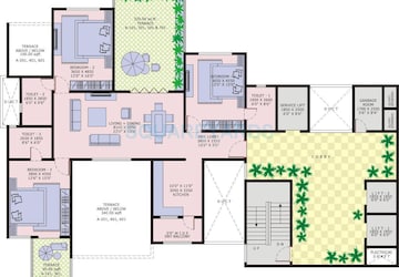 3 BHK Apartment at Marvel Enigma, Kharadi – for Rent