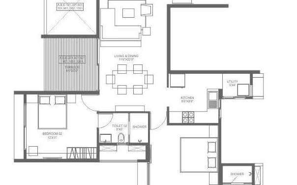 marvel ideal spacio phase 1 apartment 2 bhk 732sqft 20201921101931
