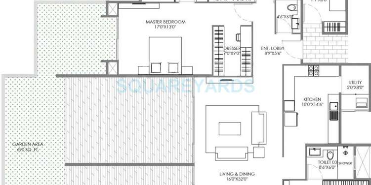 marvel piazza apartment 3bhk 3675sqft 10258