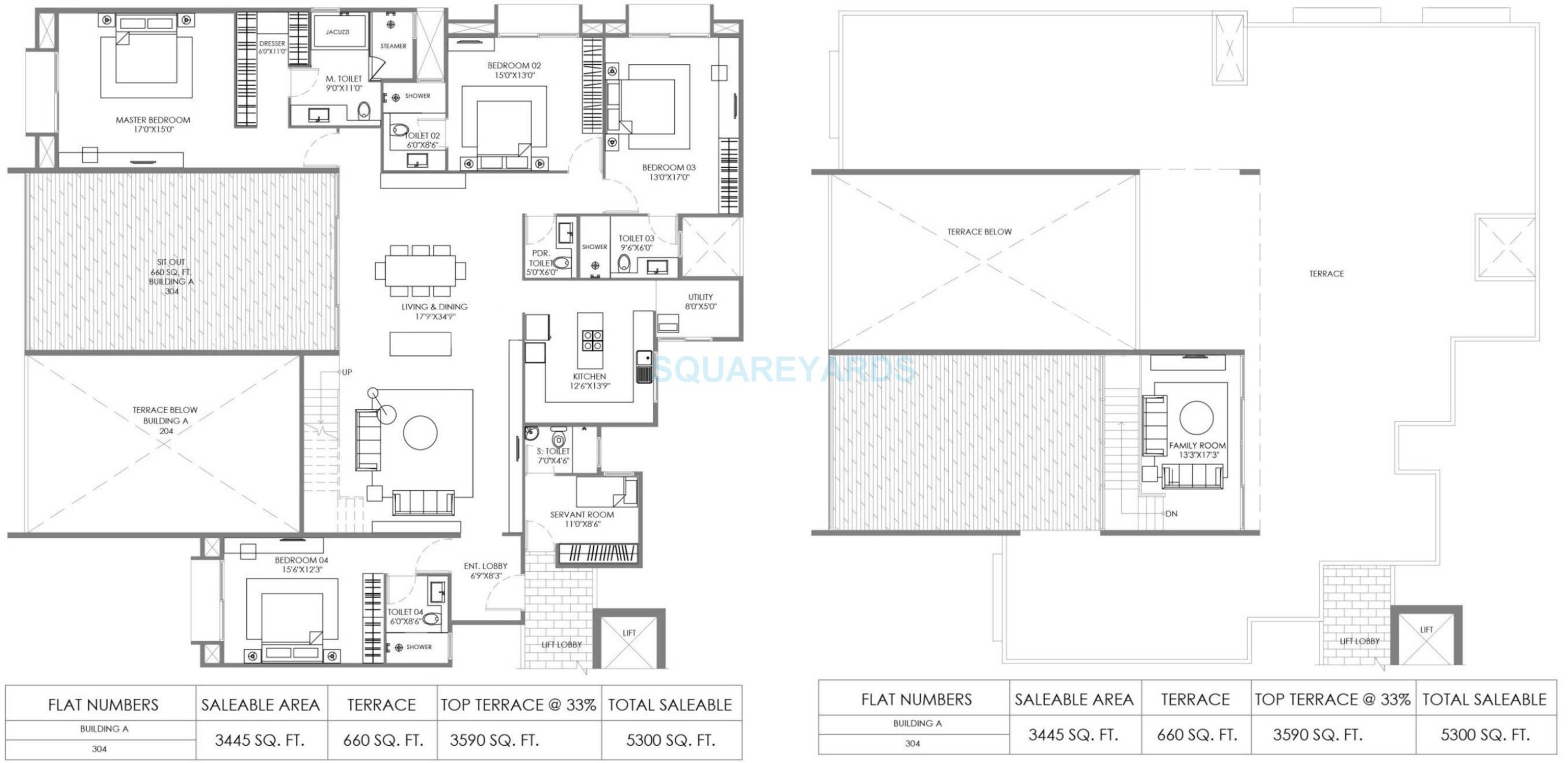 marvel piazza apartment 4bhk 5300sqft1