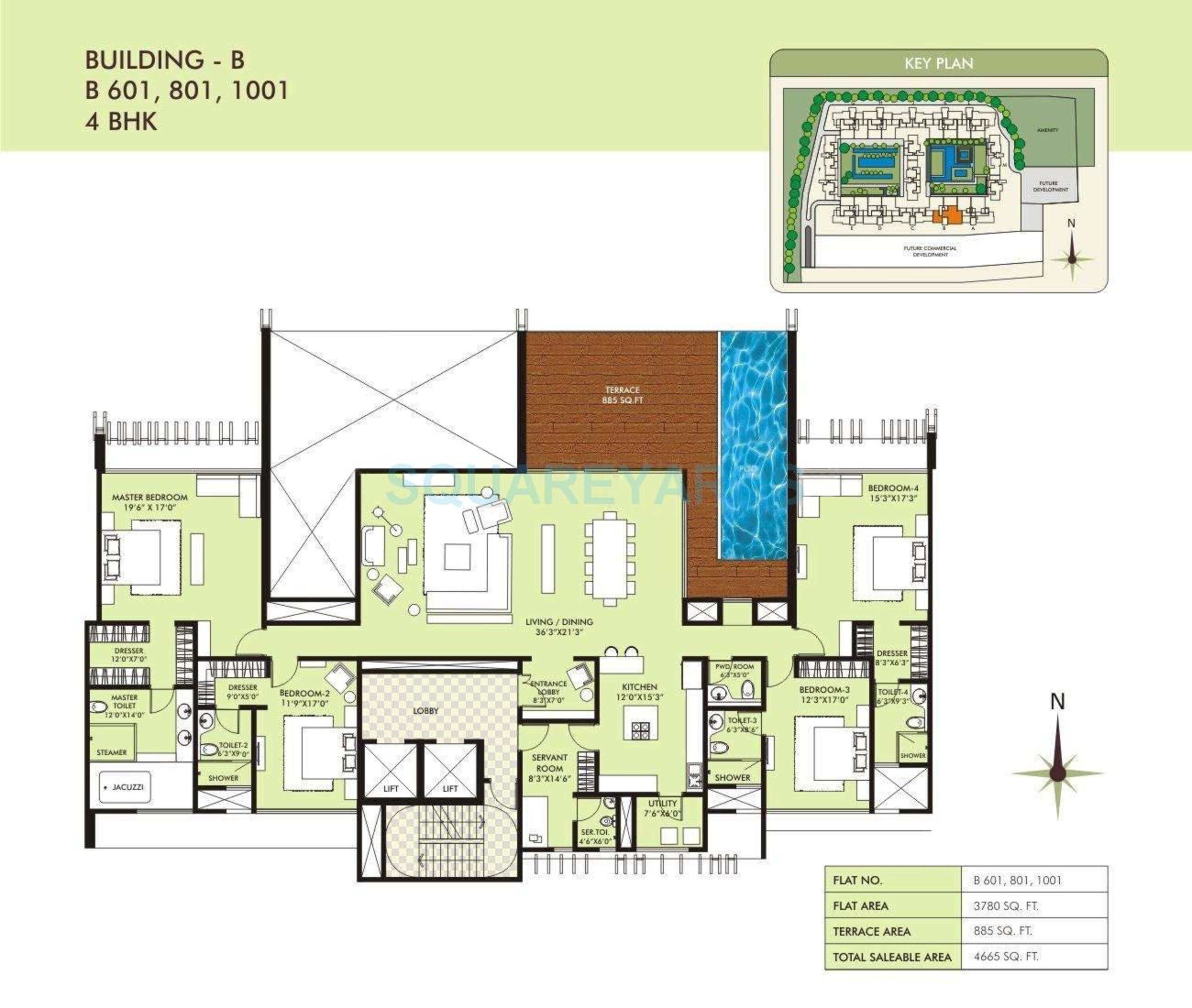 marvel sangria apartment 4bhk 4665sqft 10559