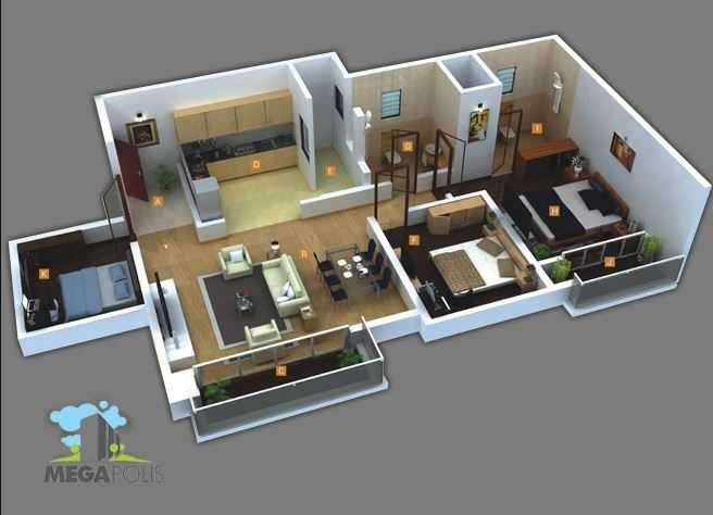 megapolis sangria towers apartment 3 bhk 1640sqft 20210101150106