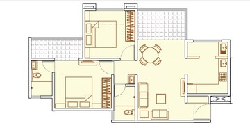  2 BHK Apartment at Millennium Atlas, Tathawade – for Sale