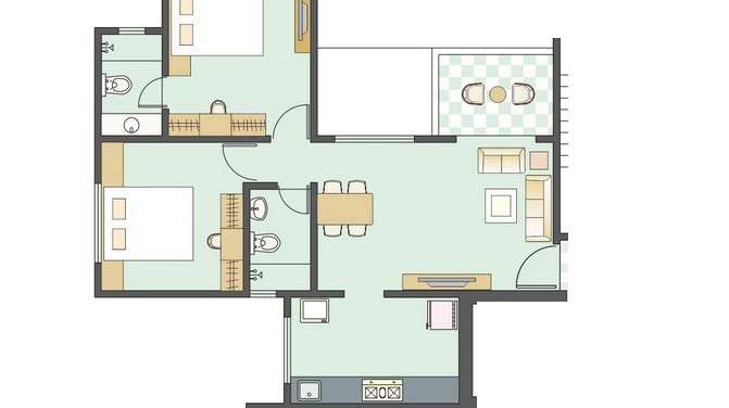mont vert kingstown apartment 2 bhk 650sqft 20230530150507