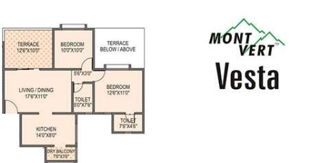 mont vert vesta apartment 2 bhk 817sqft 20202927132917