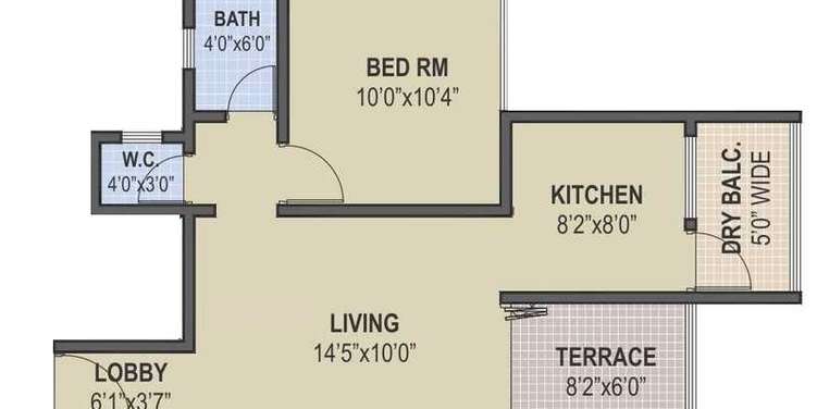 moze dream savera apartment 1 bhk 453sqft 20213820123837