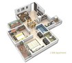 Namo Shine Square 2 BHK Layout