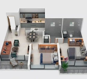 2 BHK 776 Sq. Ft. Apartment in Namrata Manifesta