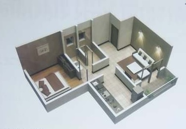 Nandanvan Shivsahyadri 1 BHK Layout