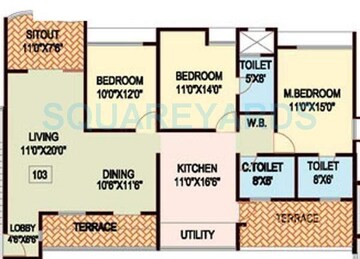  3 BHK Apartment at Nanded City Shubh Kalyan, Nanded – for Sale