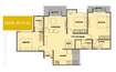 Navalakha Kings And Queens 3 BHK Layout
