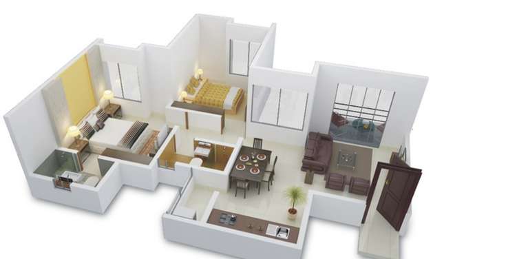 new front trademark life apartment 2 bhk 578sqft 20212528182536
