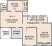 Nirmaann Serrene 2 BHK Layout
