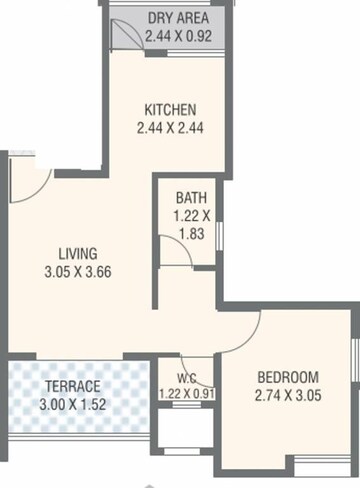  1 BHK Apartment at Nirman Ajinkyatara, Sinhagad Road – for Sale