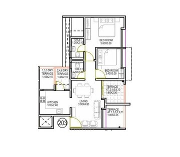  2 BHK Apartment at Notting Hills, Kondhwa Budruk – for Sale