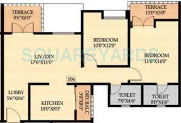  2 BHK Apartment at Nyati Ebony, Undri – for Sale