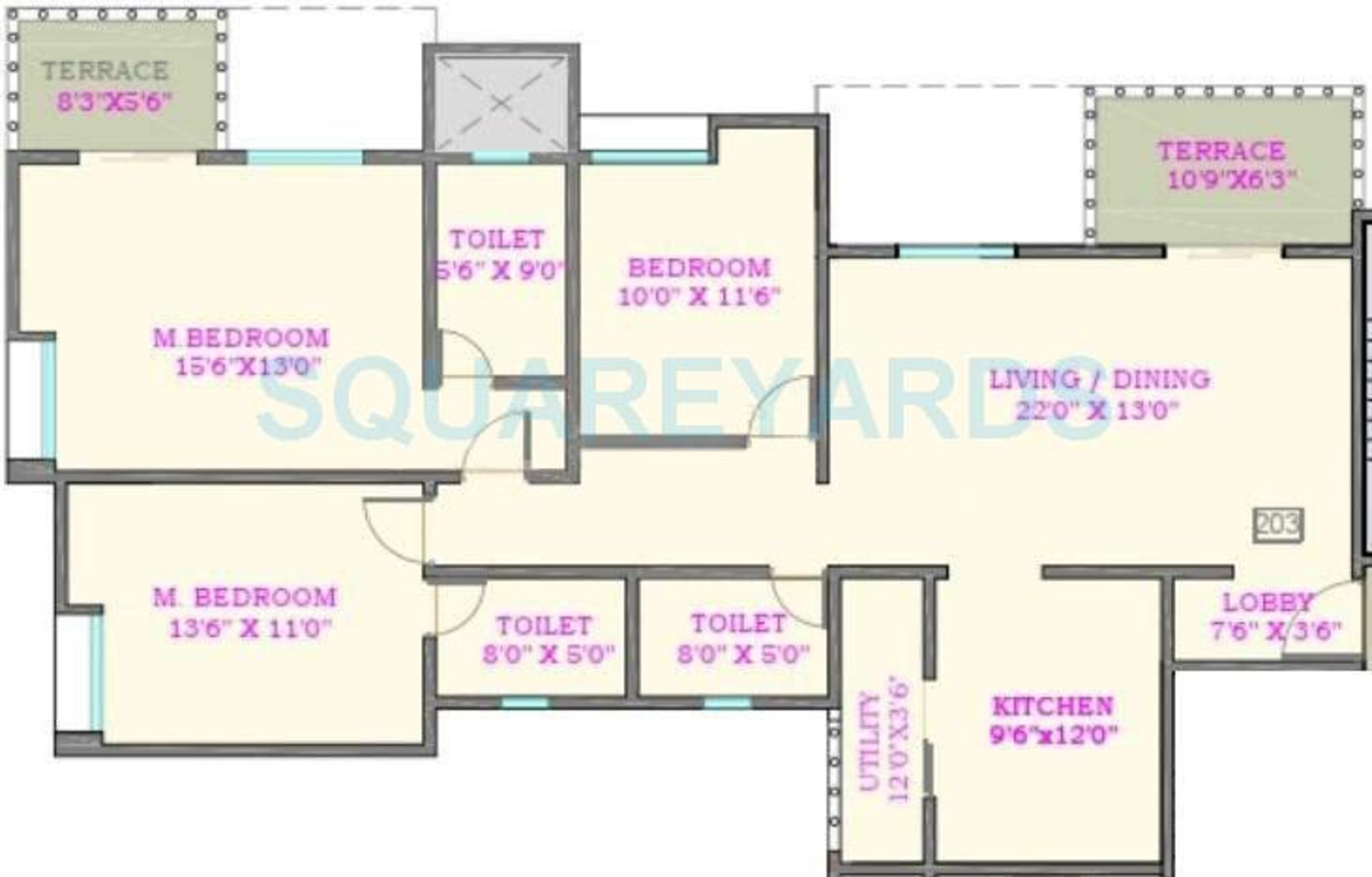 nyati nyati elysia apartment 3bhk 1799sqft 10028