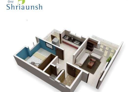 one shriaunsh apartment 1 bhk 364sqft 20201528131505