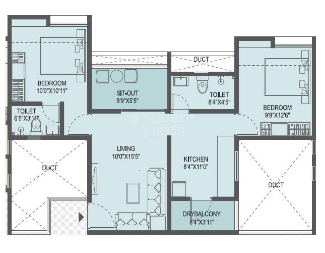 one shriaunsh apartment 2 bhk 529sqft 20240208120203
