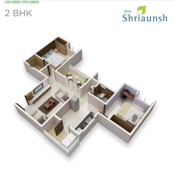 one shriaunsh apartment 2 bhk 668sqft 20201628131601