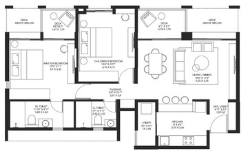  2 BHK Apartment at Oxford Florida Water Color, Mundhwa – for Rent