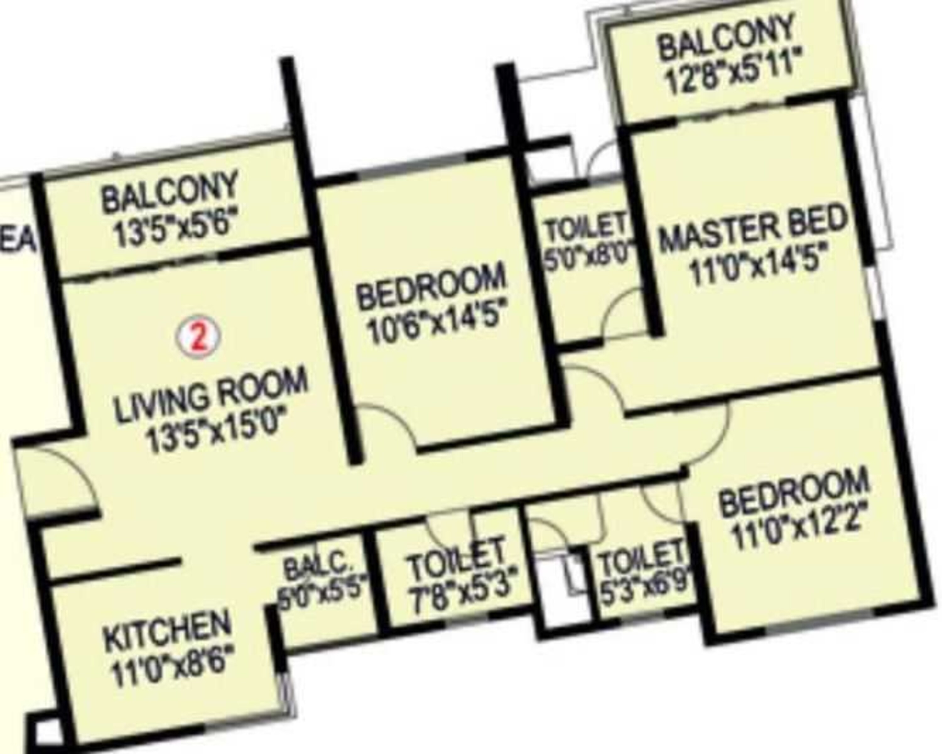 paranjape blue ridge phase 3 apartment 3bhk 1843sqft 20205820145845