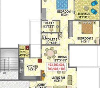 paranjape camellia apartment apartment 2 bhk 875sqft 20204304104359
