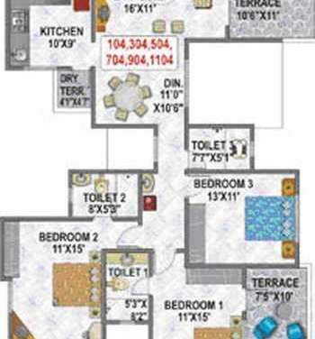 paranjape camellia apartment apartment 3 bhk 1800sqft 20204304104345