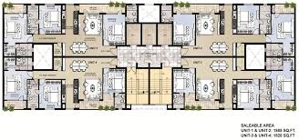 3 BHK 1600 Sq. Ft. Apartment
