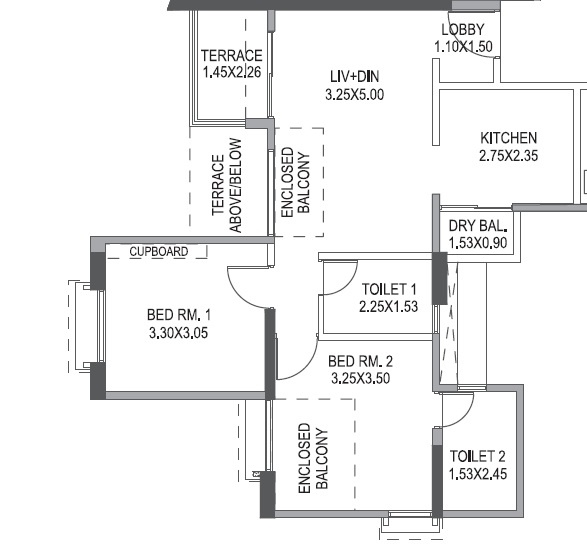 paranjape forest trails highland tower 9 10 and 11 apartment 2 bhk 695sqft 20214411134413