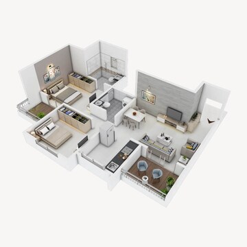  2 BHK Apartment at Paranjape Madhukosh Phase III, Dhayari – for Sale