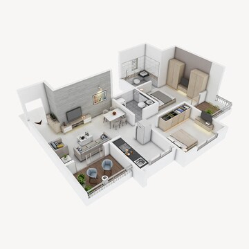  2 BHK Apartment at Paranjape Madhukosh Phase III, Dhayari – for Sale